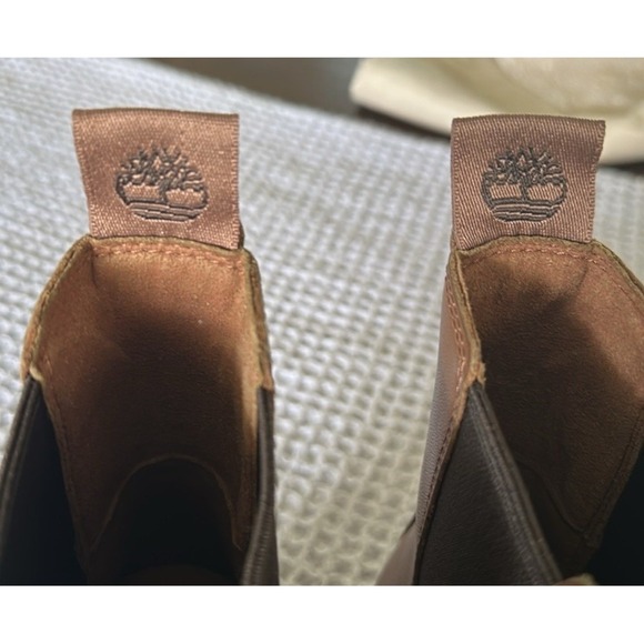 Timberland Women's Carnaby Cool Tan Chelsea Boots Size 9 - Picture 14 of 16